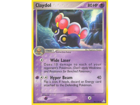 Claydol (Reverse Holo)