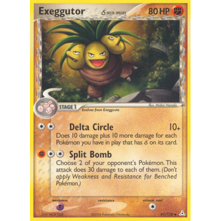 Exeggutor δ (Reverse Holo)