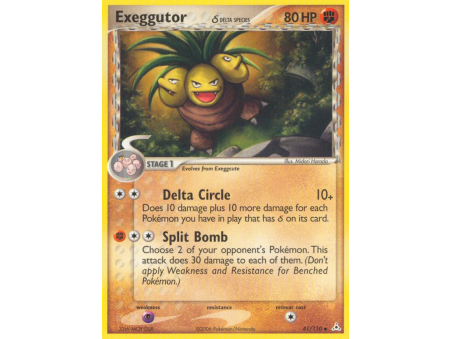 Exeggutor δ (Reverse Holo)