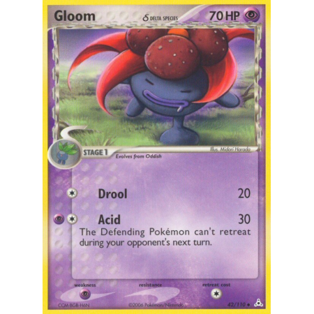 Gloom δ (Reverse Holo)