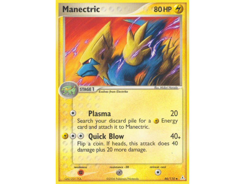 Manectric (Reverse Holo)