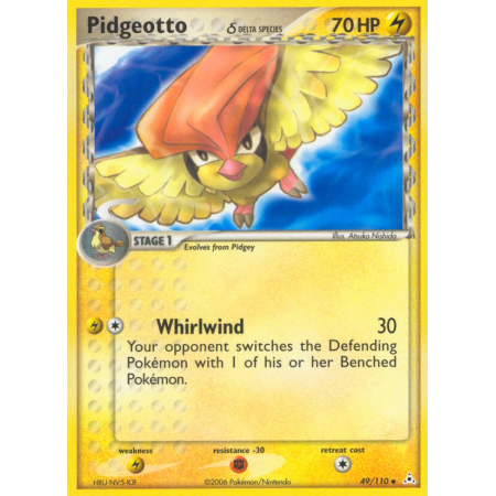 Pidgeotto δ (Reverse Holo)