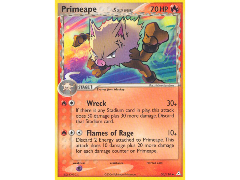 Primeape δ (Reverse Holo)