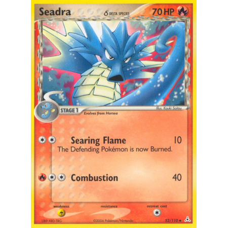 Seadra δ (Reverse Holo)