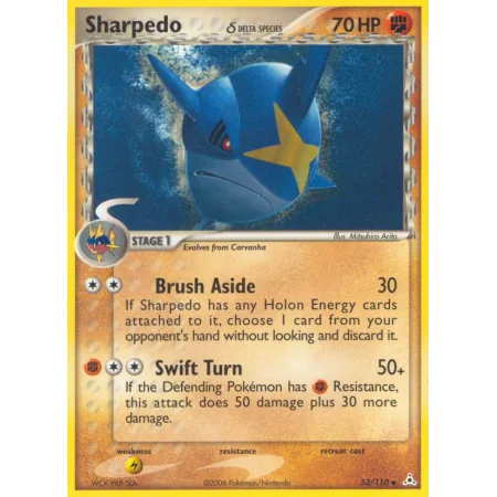 Sharpedo δ (Reverse Holo)