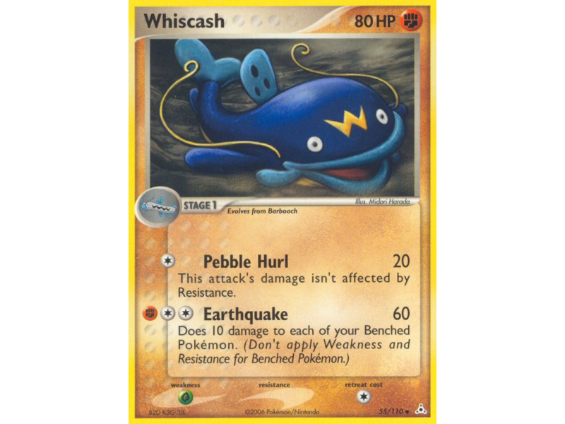 Whiscash (Reverse Holo)