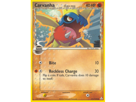 Carvanha δ