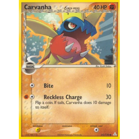 Carvanha δ (Reverse Holo)