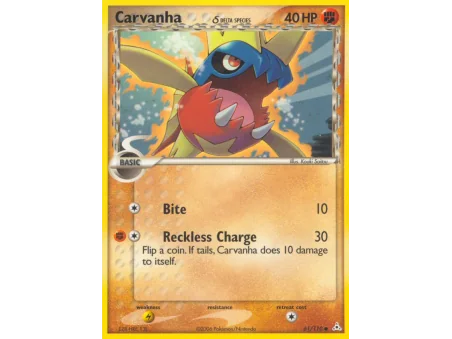 Carvanha δ (Reverse Holo)