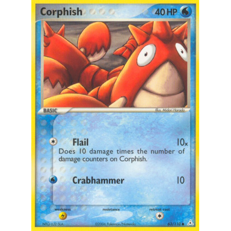 Corphish (Reverse Holo)