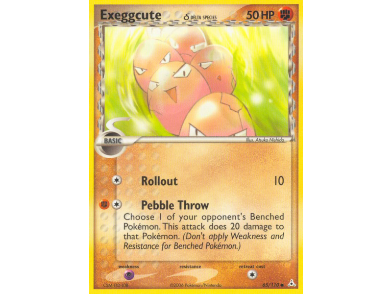 Exeggcute δ (Reverse Holo)