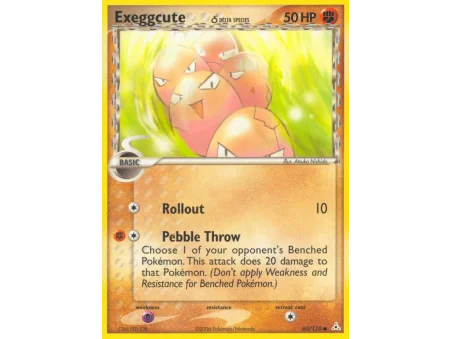 Exeggcute δ (Reverse Holo)