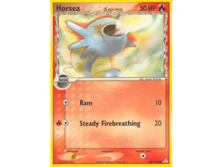 Horsea δ (Reverse Holo)