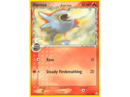 Horsea δ (Reverse Holo)