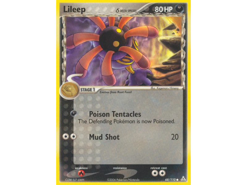 Lileep δ (Reverse Holo)