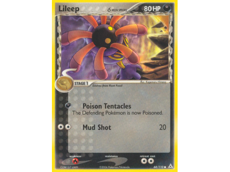 Lileep δ (Reverse Holo)