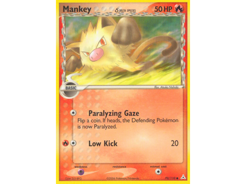 Mankey δ (Reverse Holo)