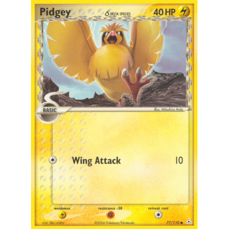 Pidgey δ (Reverse Holo)