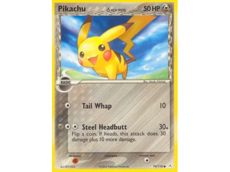 Pikachu δ