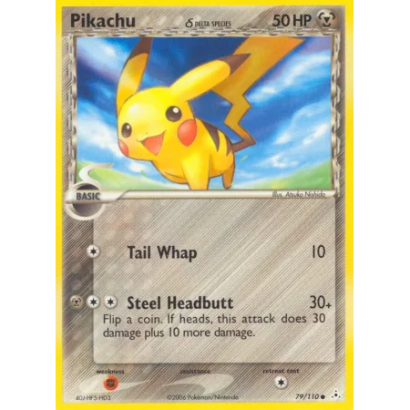 Pikachu δ (Reverse Holo)