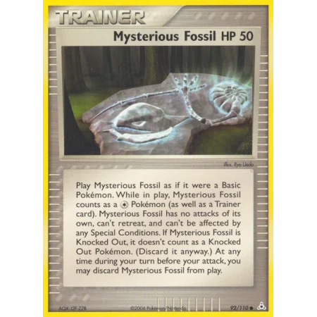 Mysterious Fossil (Reverse Holo)