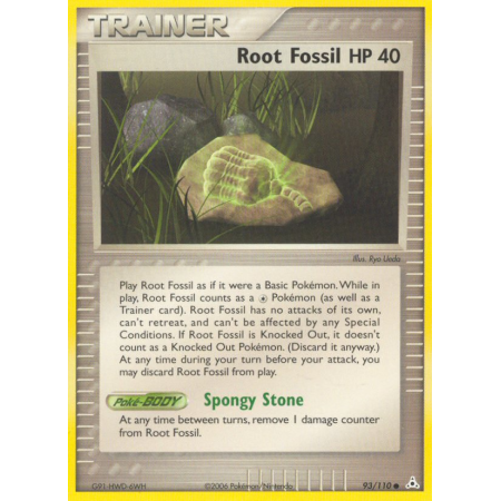 Root Fossil (Reverse Holo)