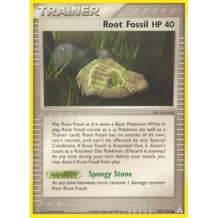 Root Fossil (Reverse Holo)