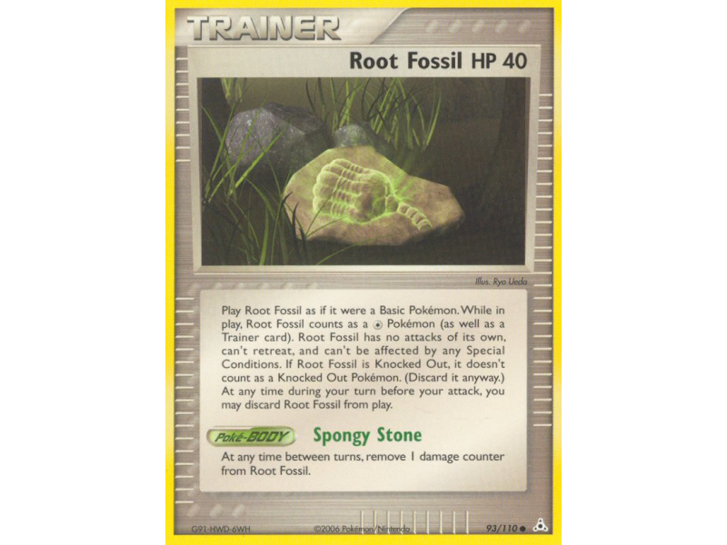 Root Fossil (Reverse Holo)