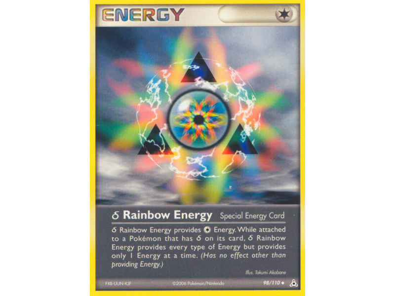 δ Rainbow Energy (Reverse Holo)