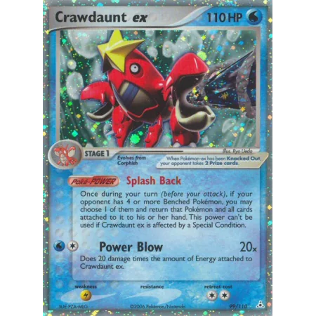 Crawdaunt ex