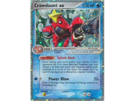 Crawdaunt ex