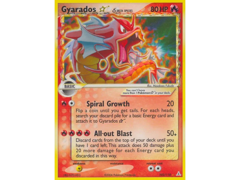 Gyarados ★ δ (Holo)