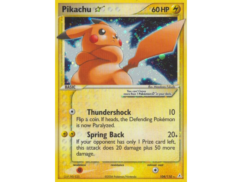 Pikachu ★ (Holo)
