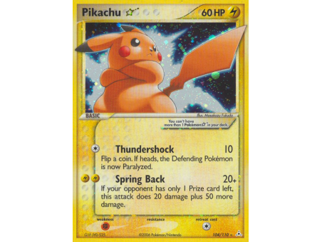 Pikachu ★ (Holo)