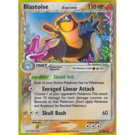 Blastoise δ (Holo)