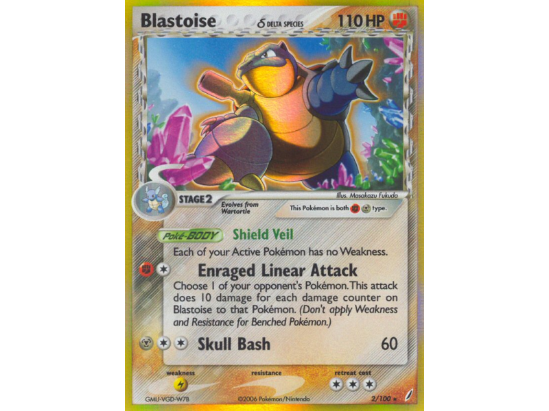 Blastoise δ (Reverse Holo)