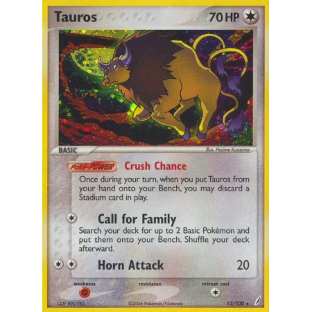 Tauros (Reverse Holo)