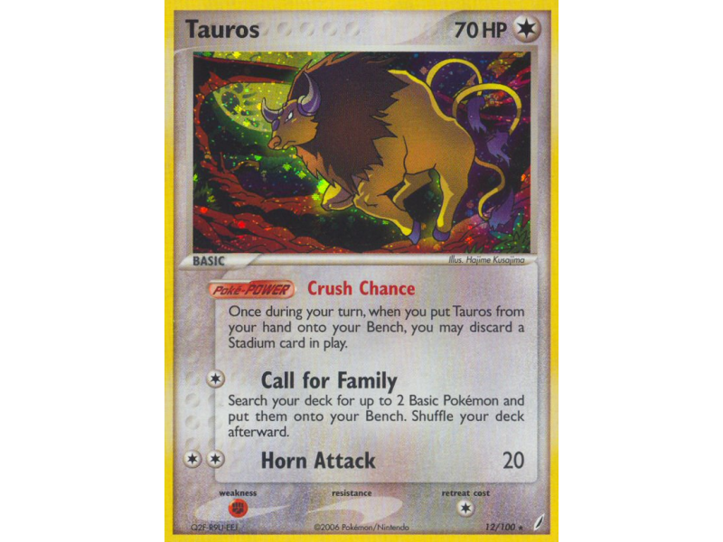 Tauros (Reverse Holo)