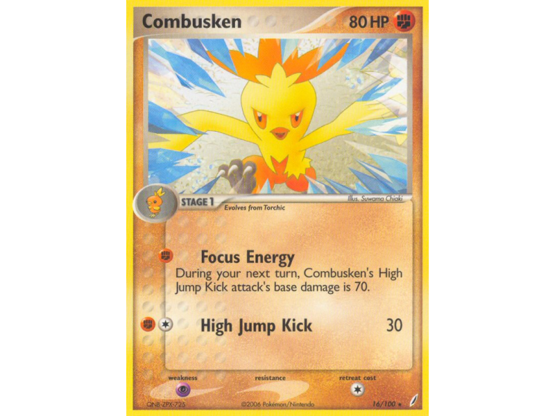 Combusken (Reverse Holo)
