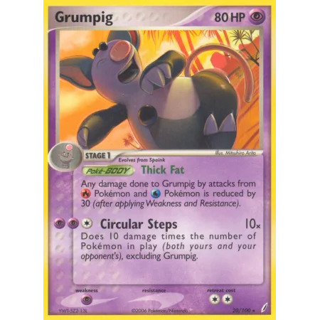 Grumpig (Reverse Holo)