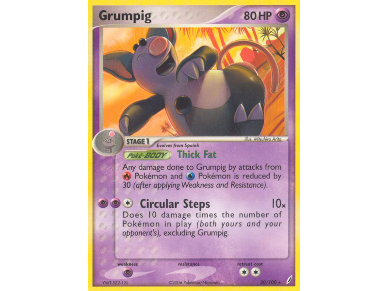 Grumpig (Reverse Holo)