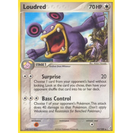 Loudred (Reverse Holo)