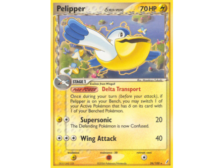 Pelipper δ (Reverse Holo)