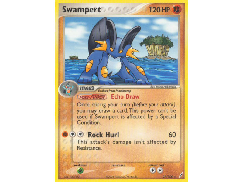 Swampert (Reverse Holo)