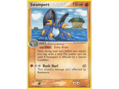 Swampert (Reverse Holo)