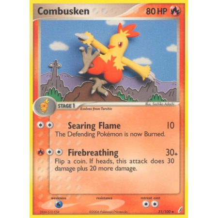 Combusken (Reverse Holo)