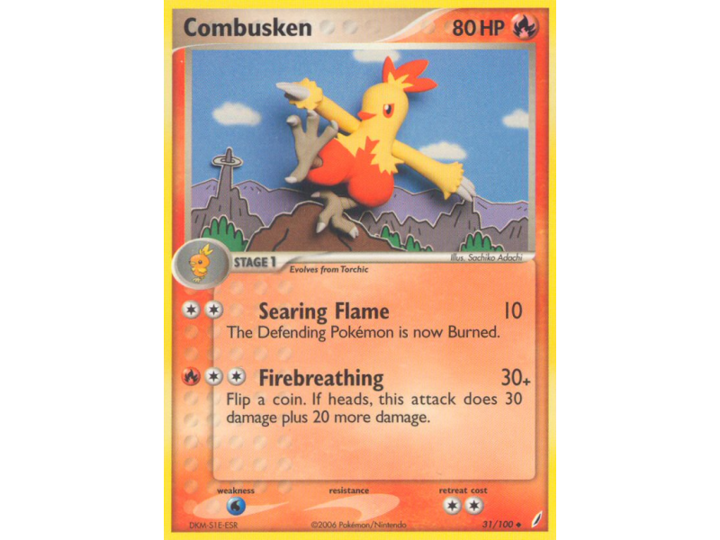 Combusken (Reverse Holo)