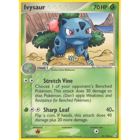 Ivysaur (Reverse Holo)