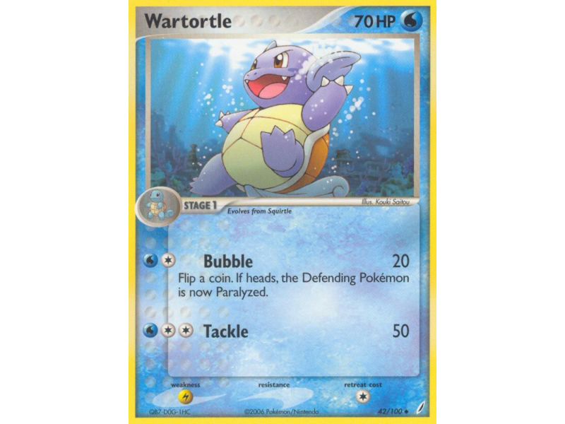 Wartortle (Reverse Holo)