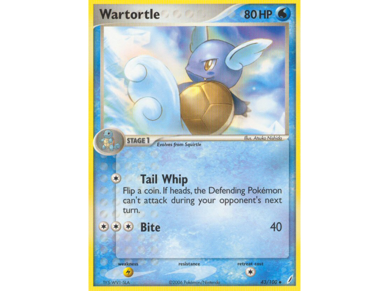 Wartortle (Reverse Holo)